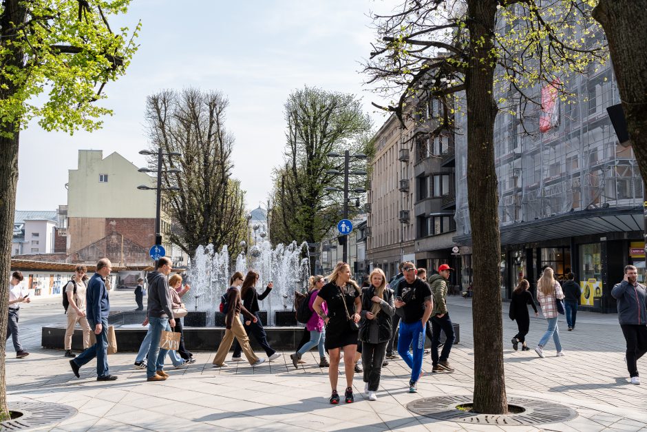 Kaune pradedamas fontanų sezonas