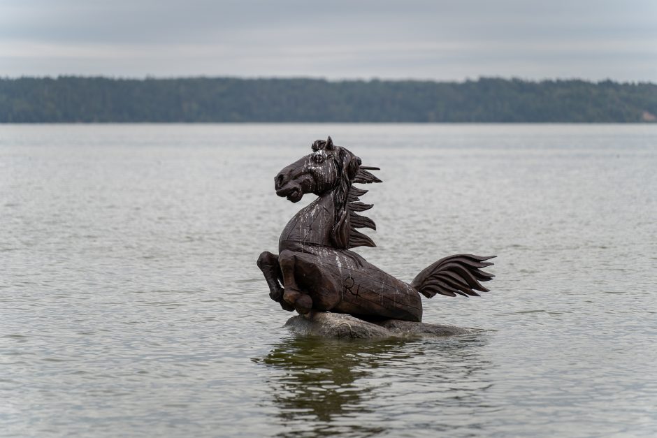 „Pėdos marių dugne“ pristatė laumių legendą