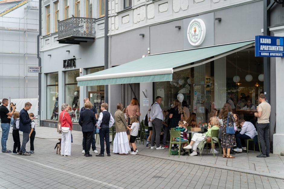 Kauno centre – šventinės nuotaikos