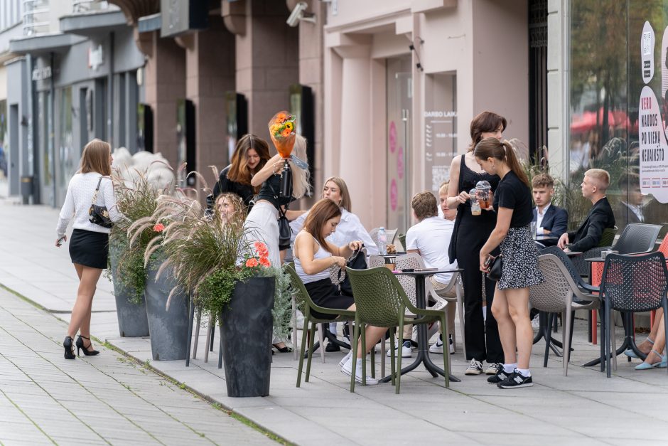 Kauno centre – šventinės nuotaikos