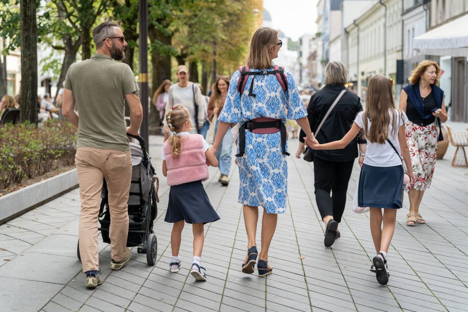 Kauno centre – šventinės nuotaikos