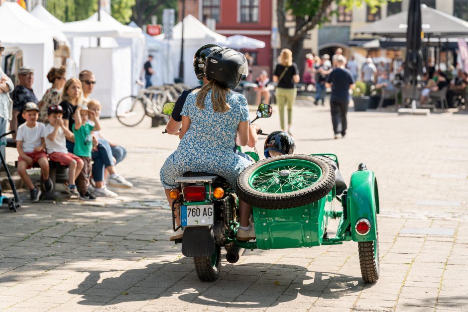 Baikerių paradas: Kaunas prisipildė motociklų gausmo