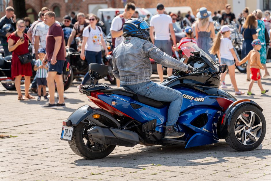 Baikerių paradas: Kaunas prisipildė motociklų gausmo