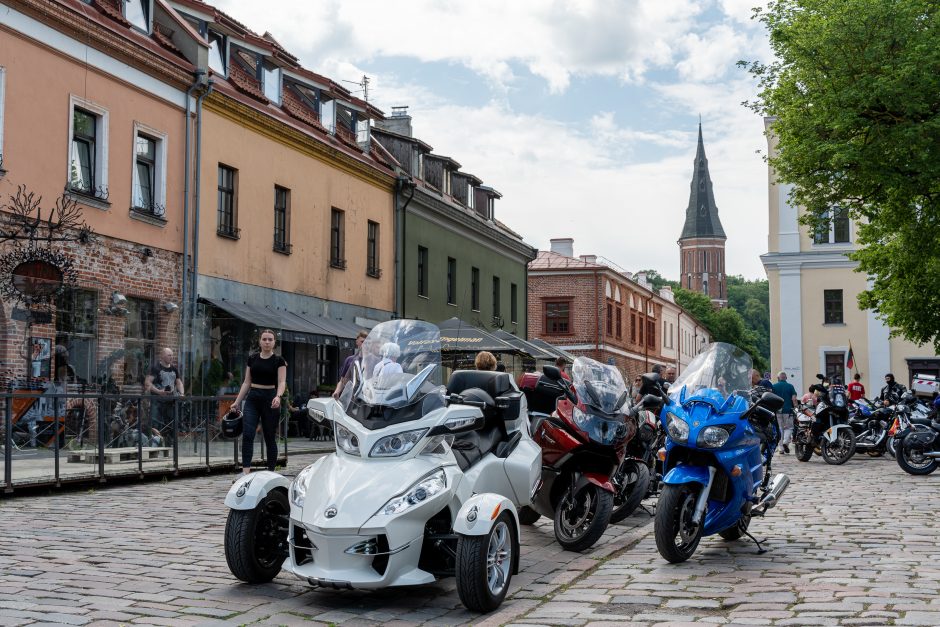 Baikerių paradas: Kaunas prisipildė motociklų gausmo