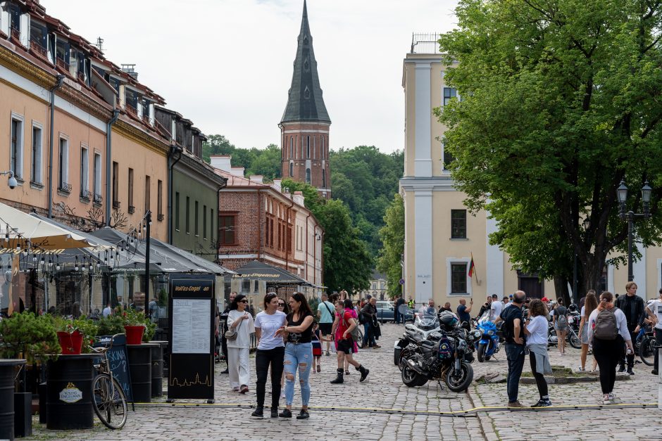 Baikerių paradas: Kaunas prisipildė motociklų gausmo