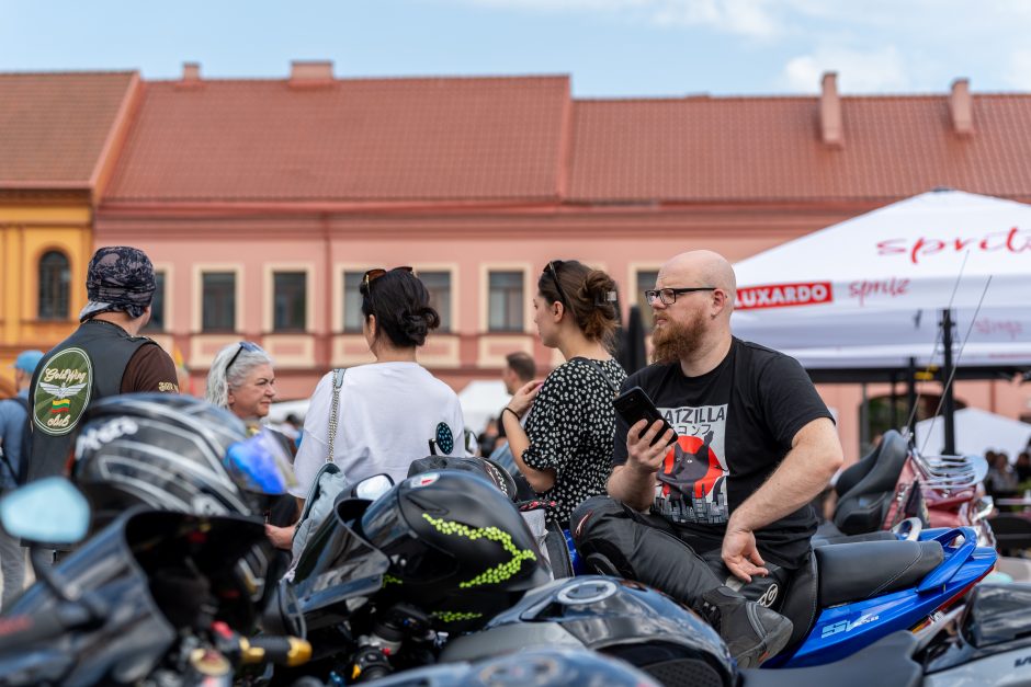 Baikerių paradas: Kaunas prisipildė motociklų gausmo