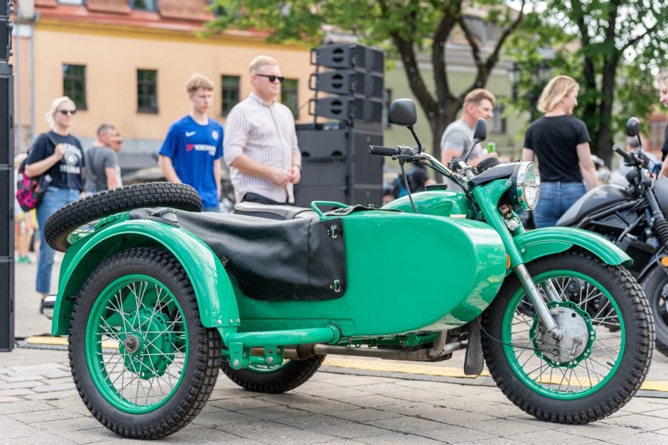 Baikerių paradas: Kaunas prisipildė motociklų gausmo