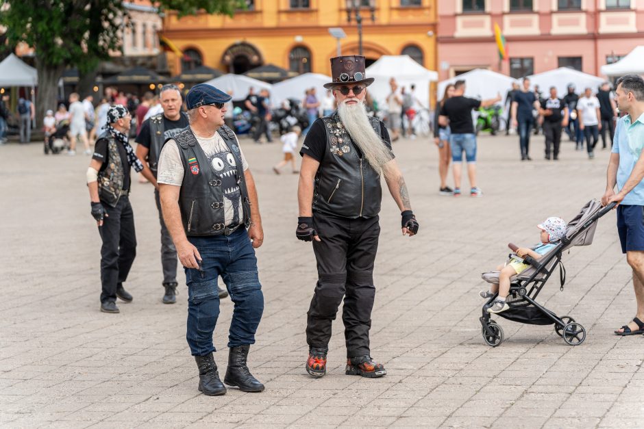 Baikerių paradas: Kaunas prisipildė motociklų gausmo