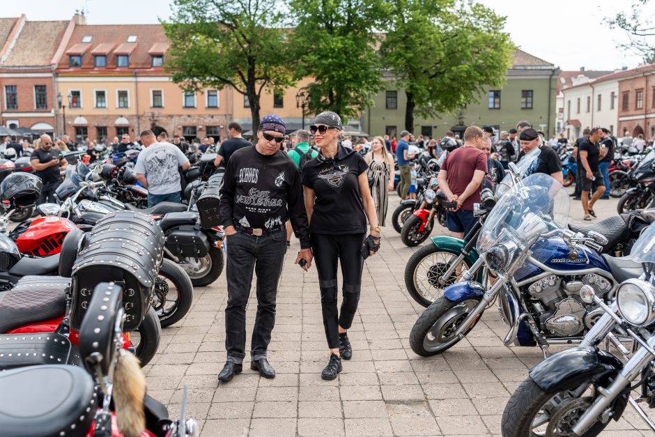 Baikerių paradas: Kaunas prisipildė motociklų gausmo