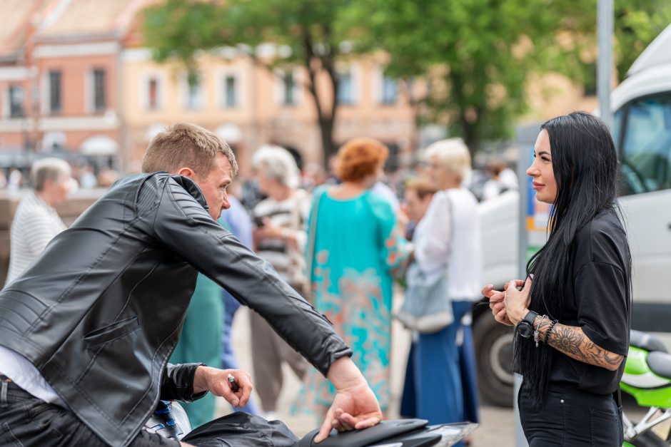 Baikerių paradas: Kaunas prisipildė motociklų gausmo