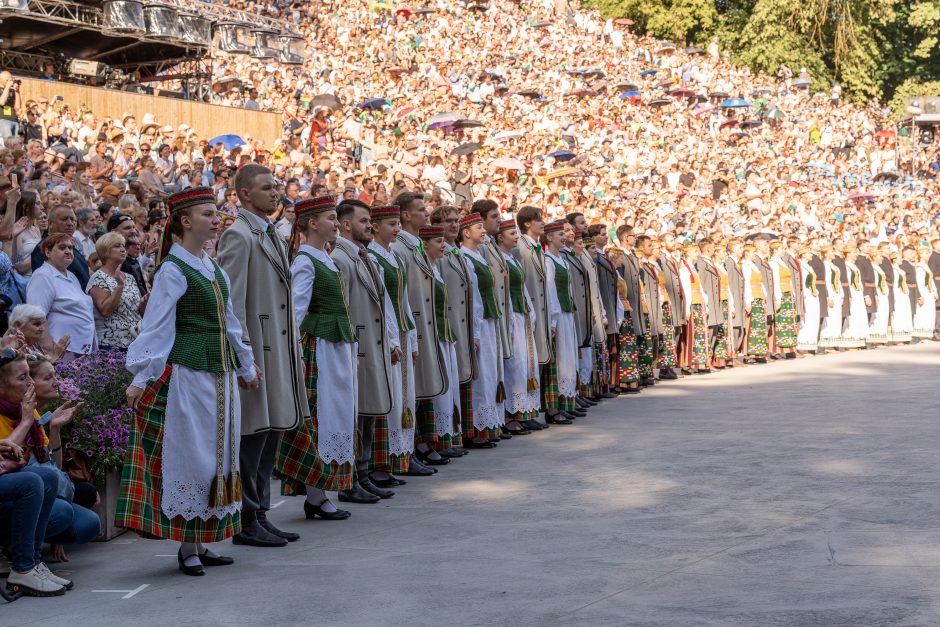 Kaune nugriaudėjo šimtoji Dainų šventė: užplūstančios emocijos niekam neprilygsta