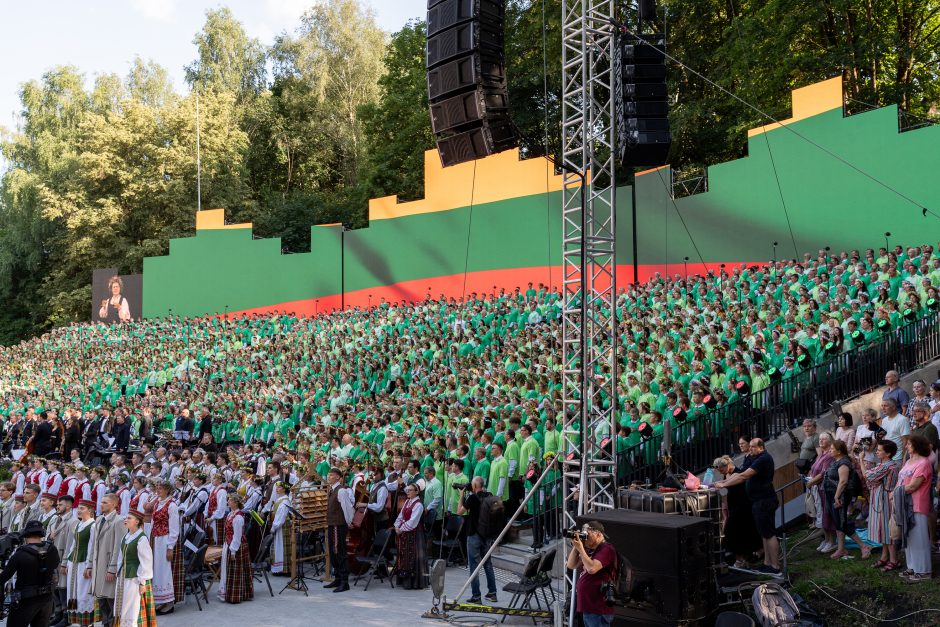 Kaune nugriaudėjo šimtoji Dainų šventė: užplūstančios emocijos niekam neprilygsta