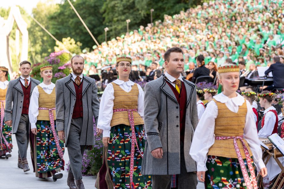 Kaune nugriaudėjo šimtoji Dainų šventė: užplūstančios emocijos niekam neprilygsta