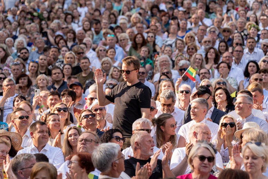 Kaune nugriaudėjo šimtoji Dainų šventė: užplūstančios emocijos niekam neprilygsta