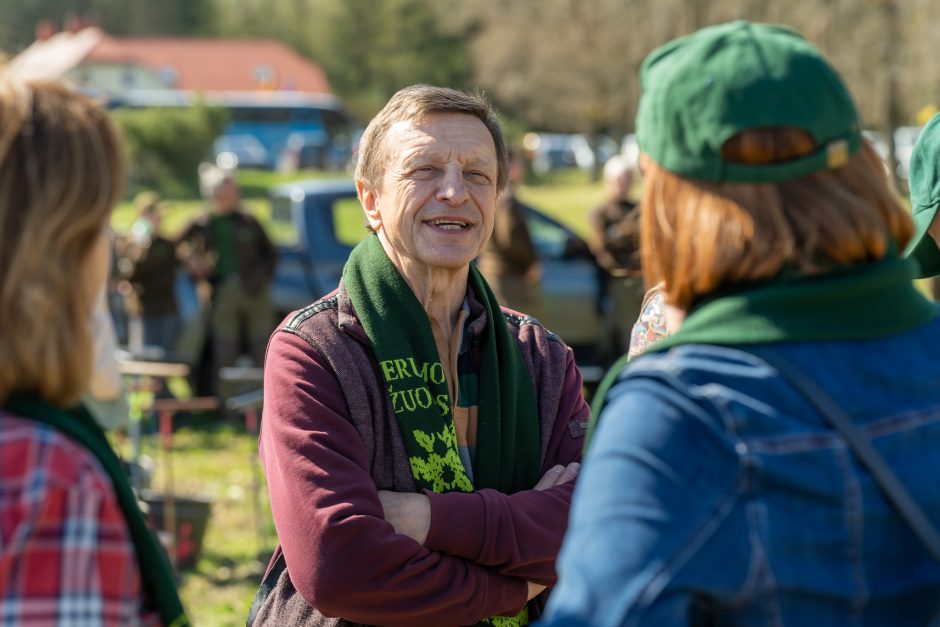 Pasodintas „Ukrainos aukų atminties ąžuolynas“