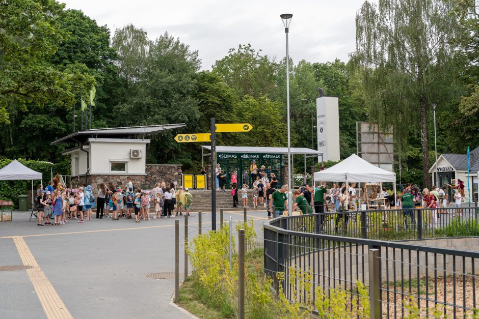 Lietuvos zoologijos sodas pirmą kartą po rekonstrukcijos švenčia gimtadienį