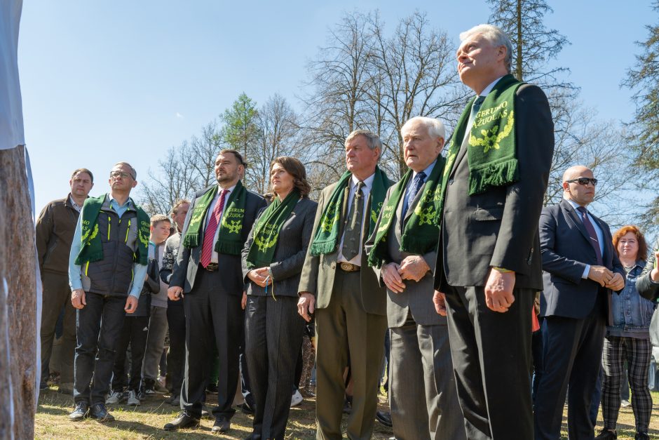 Pasodintas „Ukrainos aukų atminties ąžuolynas“