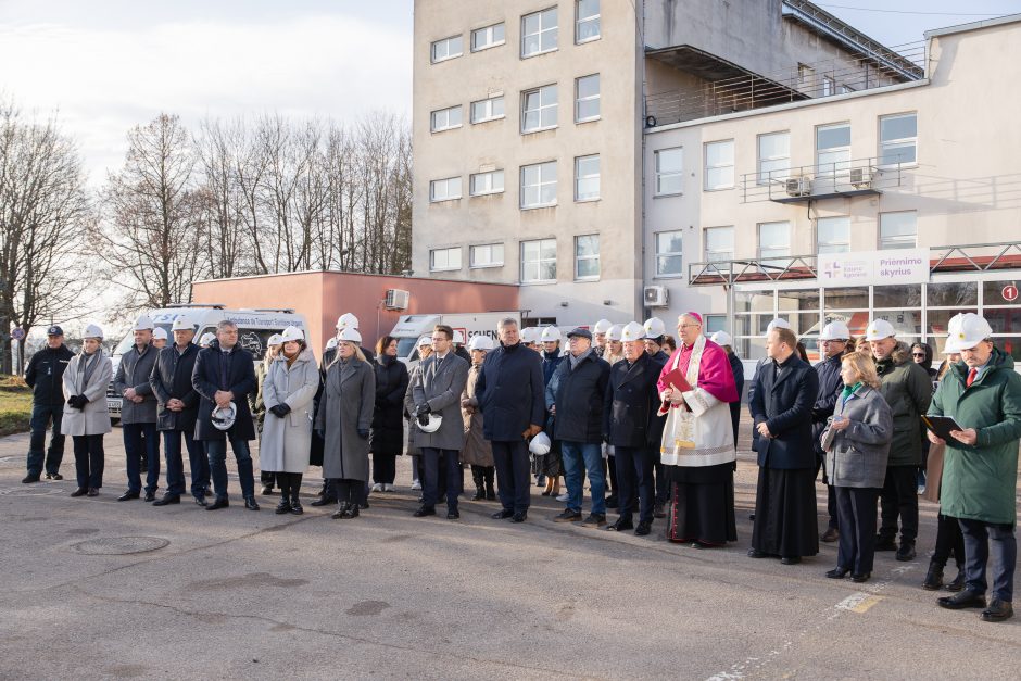 Kauno ligoninėje - naujo korpuso statybos