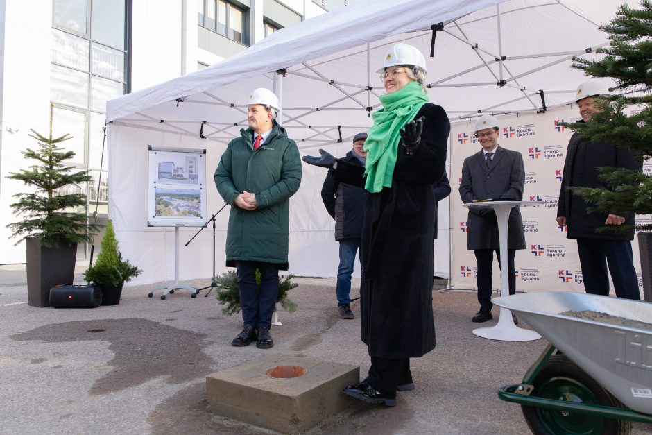 Kauno ligoninėje - naujo korpuso statybos