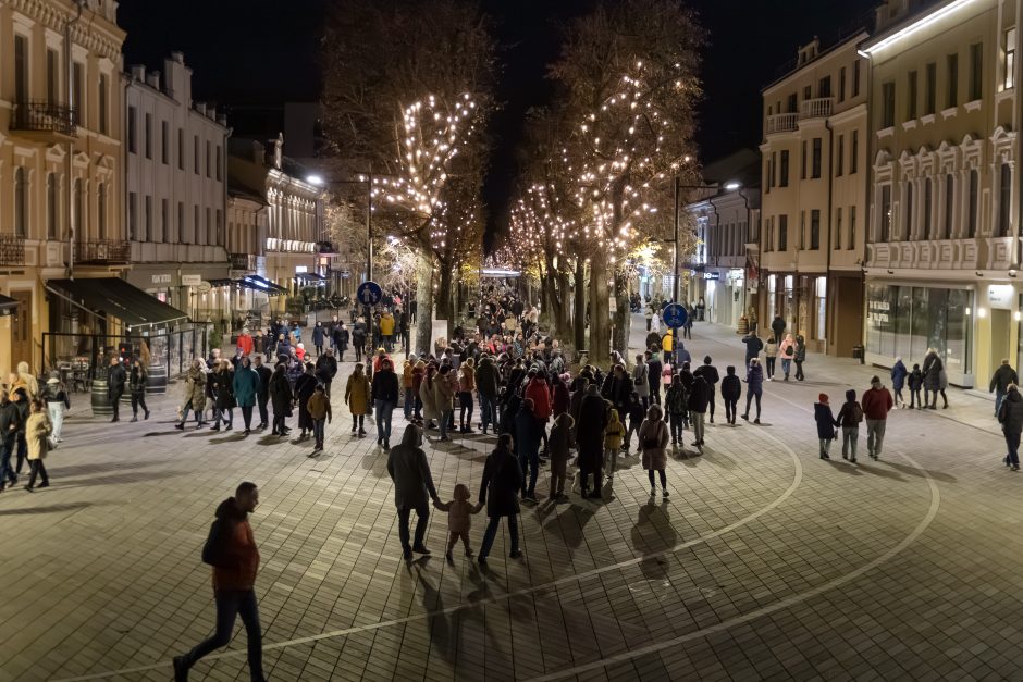 Laisvės alėja nuvilnijo skambanti „Sielų upė“