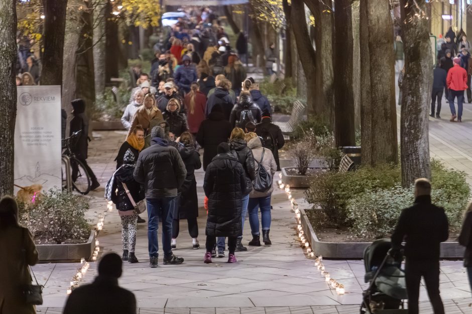 Laisvės alėja nuvilnijo skambanti „Sielų upė“