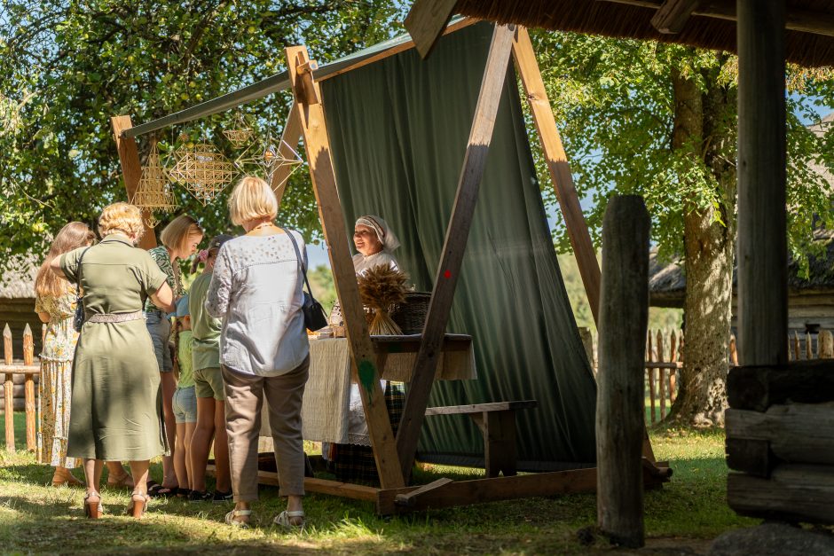 Žolinė Rumšiškėse: nuo pievų puokščių, iki kelionių laiku