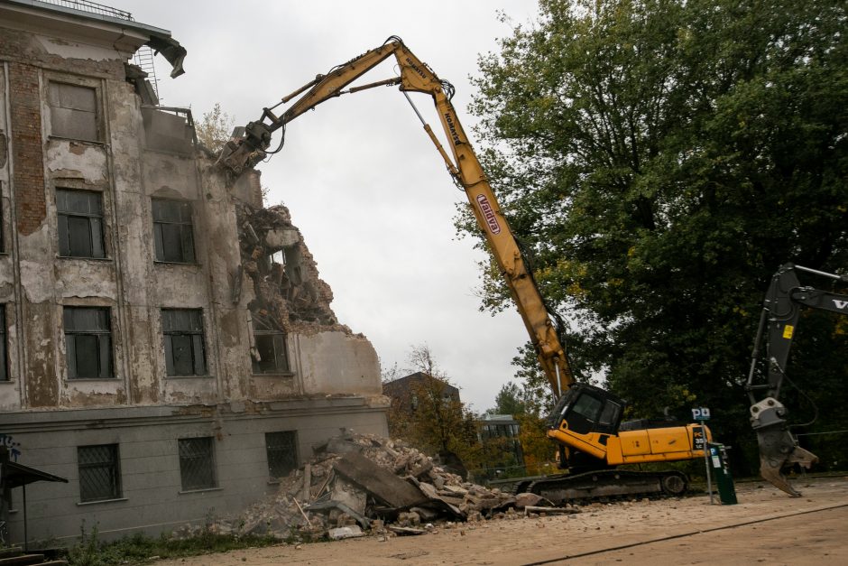 Griauna Profsąjungų rūmus: darbai kainuos beveik 2 mln. eurų