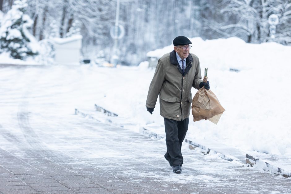 Vilniuje – atsisveikinimas su buvusiu Lietuvos premjeru A. Šleževičiumi