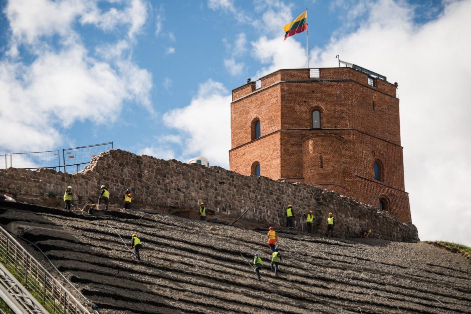 Pajudėjo Gedimino kalno tvarkymo klausimas: darbus perims naujas projektuotojas