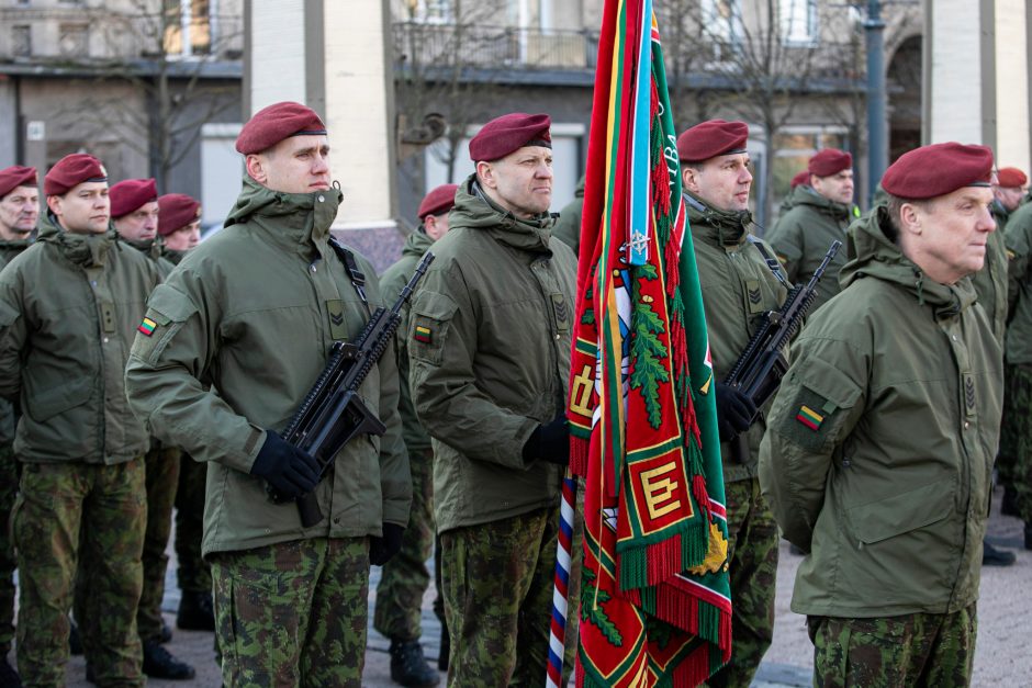 Kryžkalnyje Lietuvai prisieks KASP kariai savanoriai