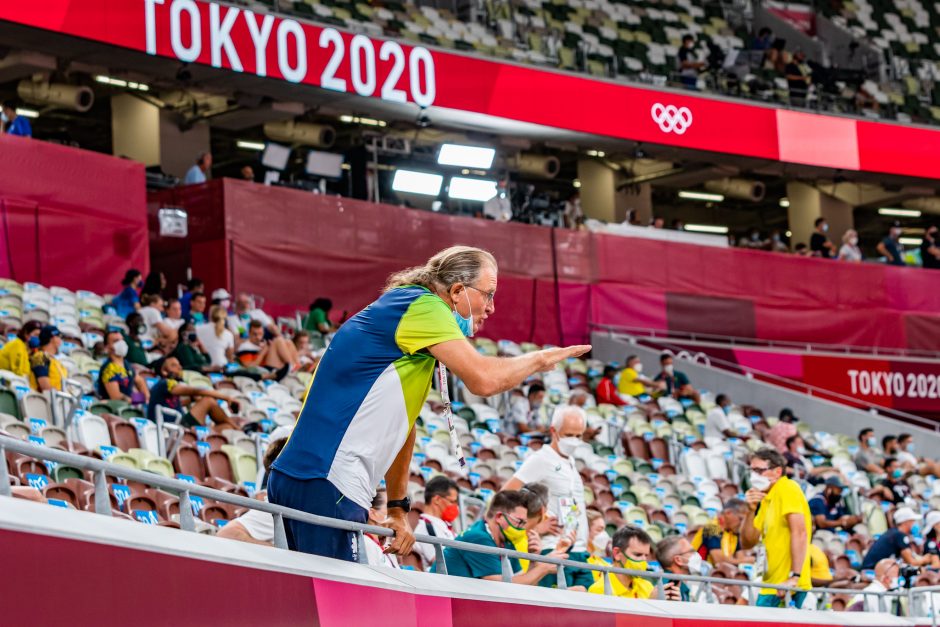 Disko metikas A. Gudžius Tokijo olimpinių žaidynių finale liko šeštas