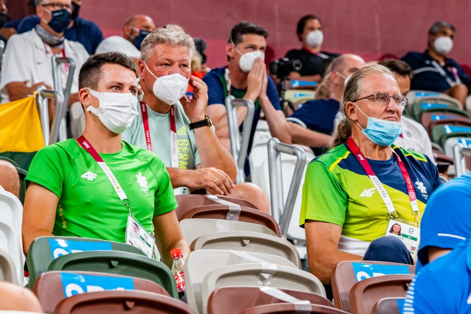 Disko metikas A. Gudžius Tokijo olimpinių žaidynių finale liko šeštas