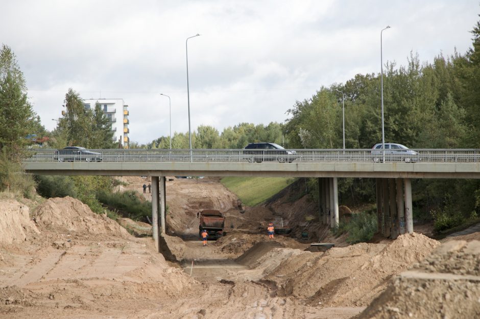 Nauja dviejų lygių sankryža sujungs senąją ir naująją Pilaites