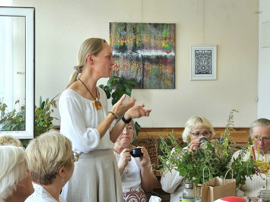 Žolininkė: naudokime gamtos gėrybes su dideliu dėkingumu