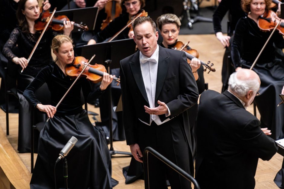 Kauno valstybinėje filharmonijoje – tobulų balsų tobulas vakaras