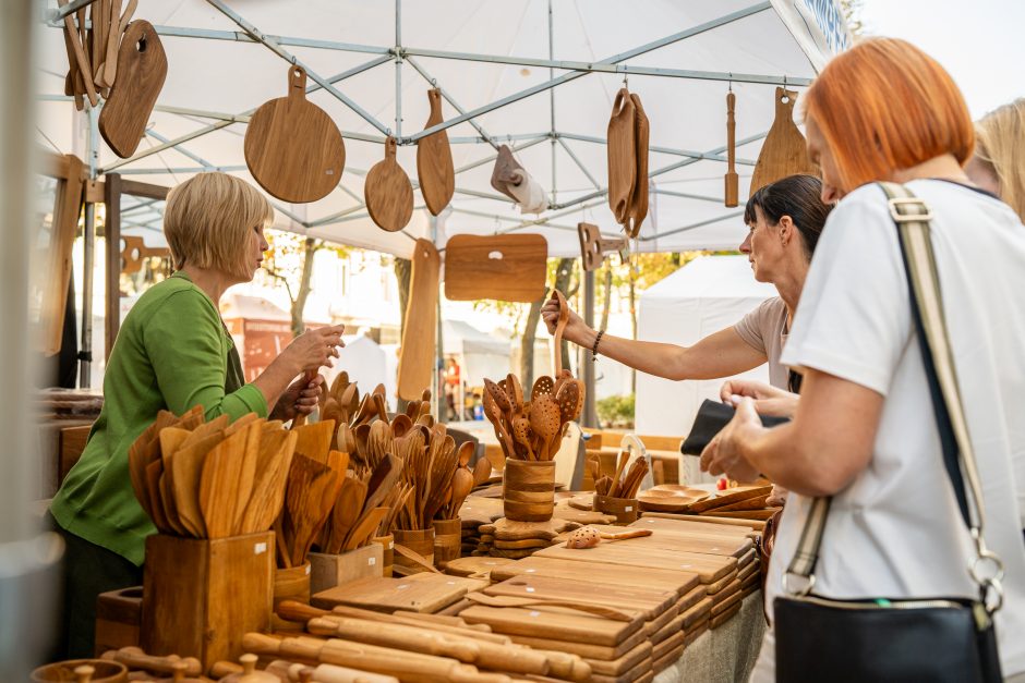 Mugė Laisvės alėjoje – dar gausesnė