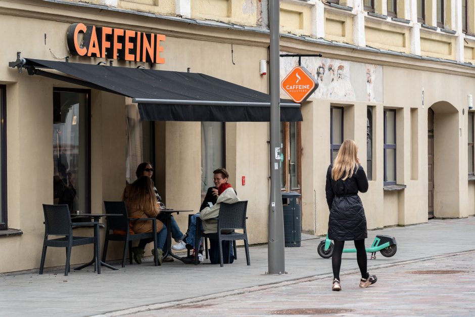 Lauko kavinių sezonas jau prasideda