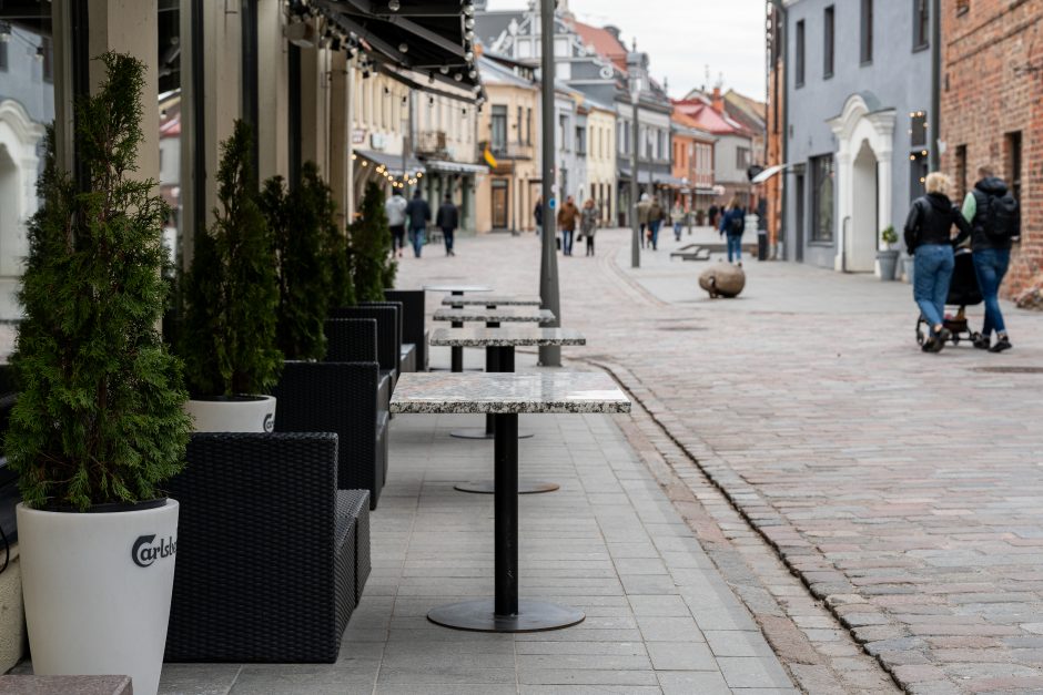 Lauko kavinių sezonas jau prasideda