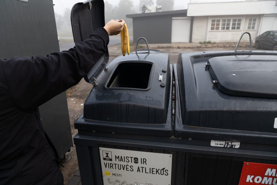 Kaunietė: neketinu rūšiuoti maisto atliekų