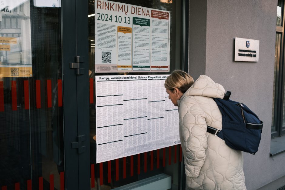 Gyvena Kaune, o į Seimą turi rinkti rajono kandidatą