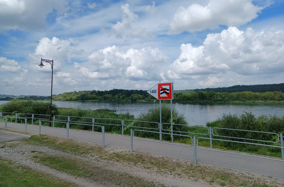 Ribos vandens motociklų greitį Nemune