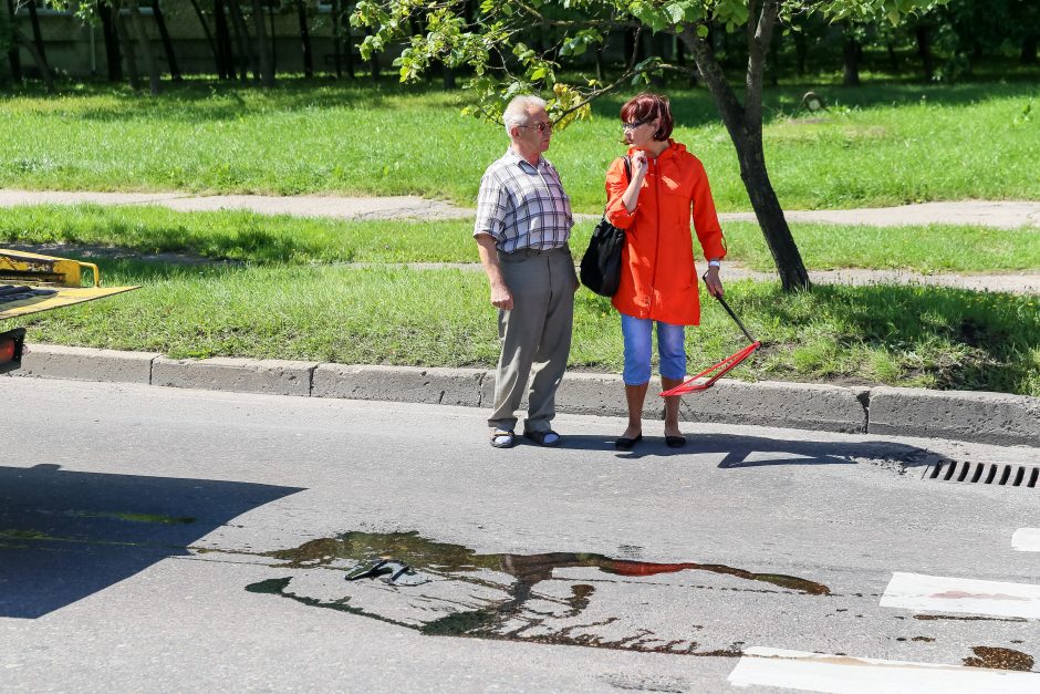 Automobilio ir vilkiko avarija