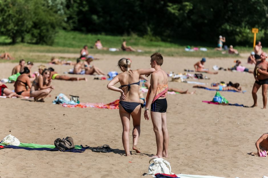 Karščiausia metų diena Marių paplūdimyje