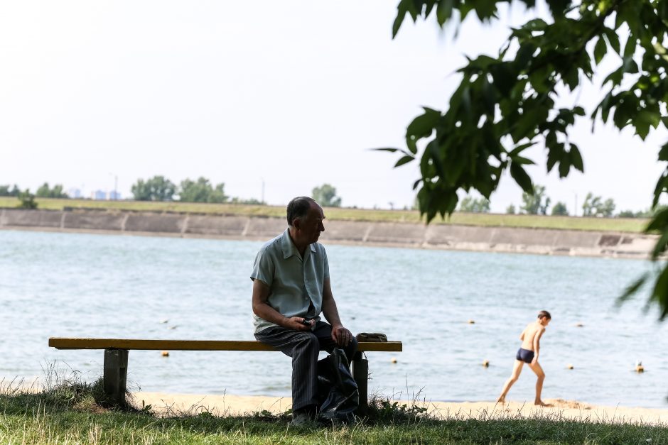 Karščiausia metų diena Marių paplūdimyje