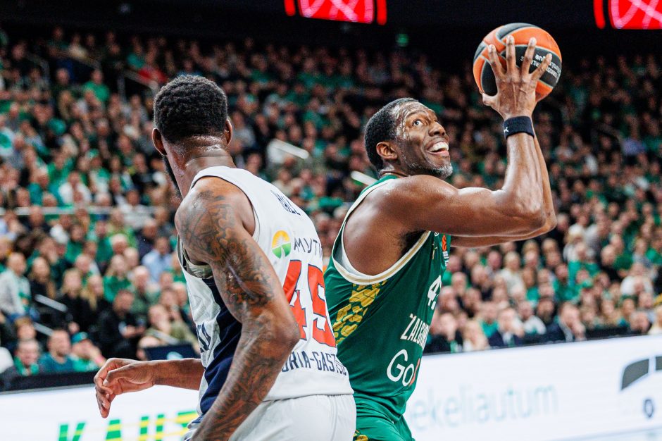 Eurolygos rungtynėse Kaune susitiko „Žalgiris“ ir Vitorijos „Baskonia“