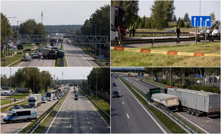 Tragiška avarija ties Vieviu: žuvus kelininkui, pareigūnai ieško liudininkų