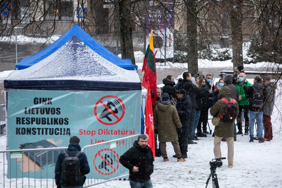 Piketą prie Seimo organizuojantis Šeimų sąjūdis: galimybių pasas – gryniausia žmonių diskriminacija