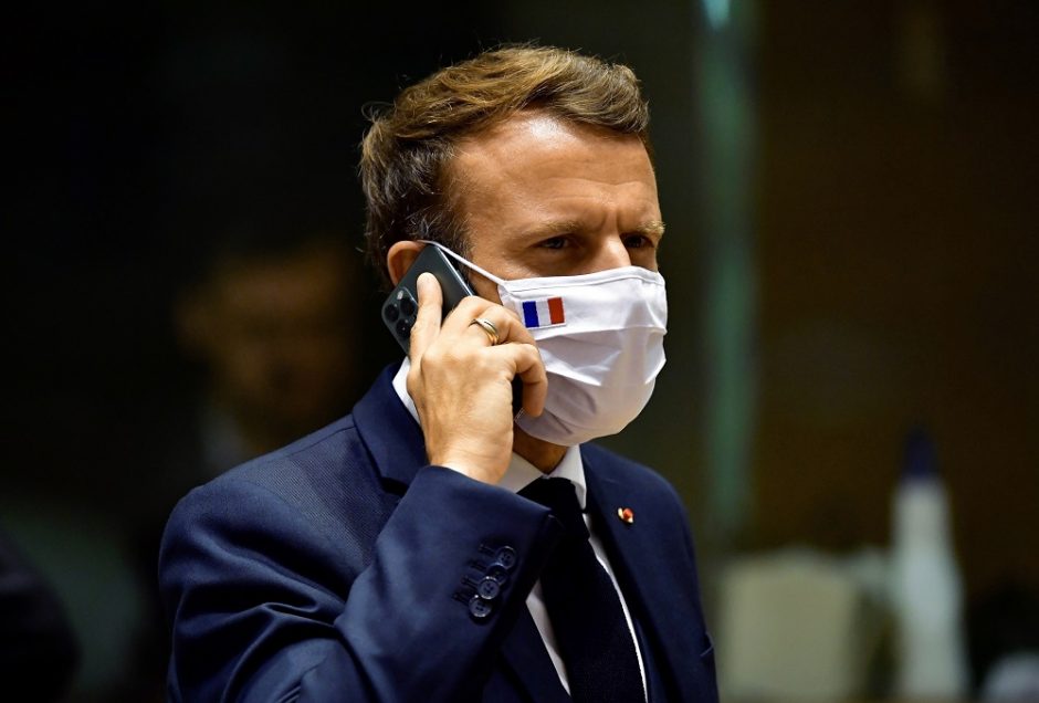 E. Macronas: karas Ukrainoje taip pat yra ir Azijos problema