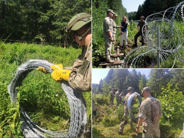 „Epso-G“ ir „Tetas“ pasirašė sutartį dėl 111 km tvoros su Baltarusija statybos