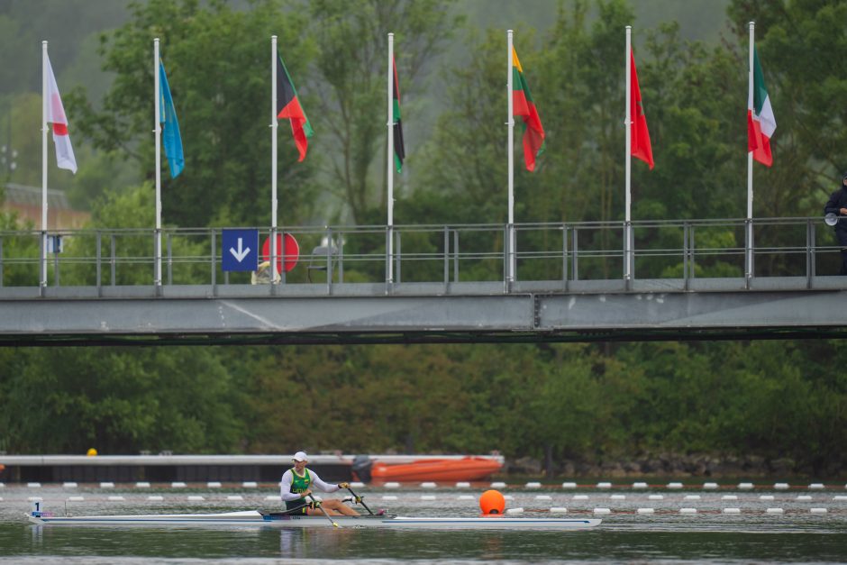 Irkluotoja V. Senkutė sėkmingai įveikė atrankos barjerą: keliauja į ketvirtfinalį